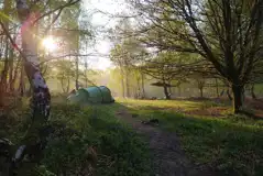 Faraway secluded tent pitches Faraway secluded tent pitches