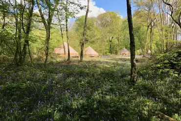 Wild glamping bell tents