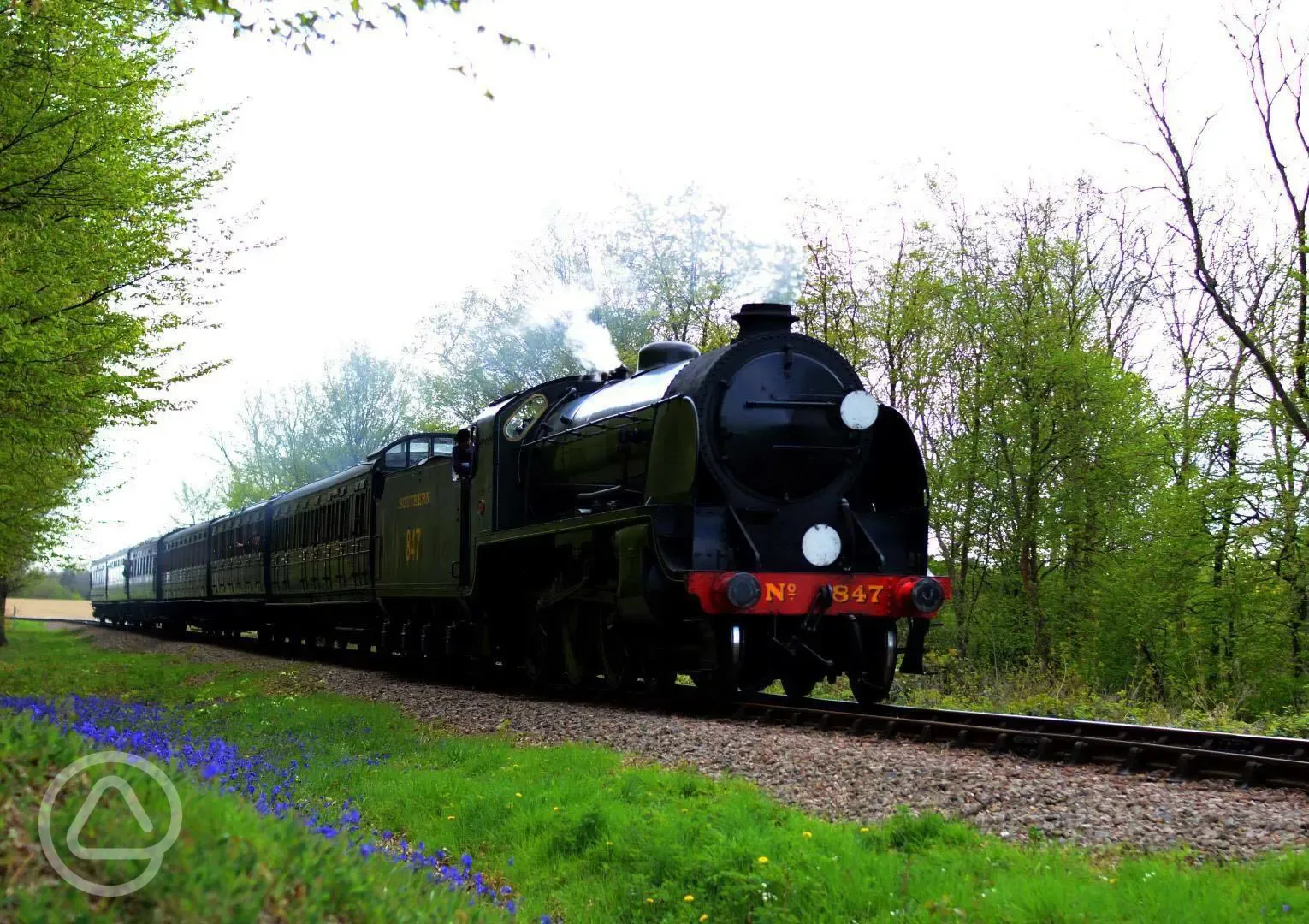 Steam railway near the site in Sussex