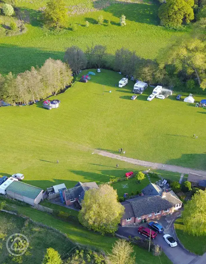 Elmsdale Camping in RossonWye, Herefordshire
