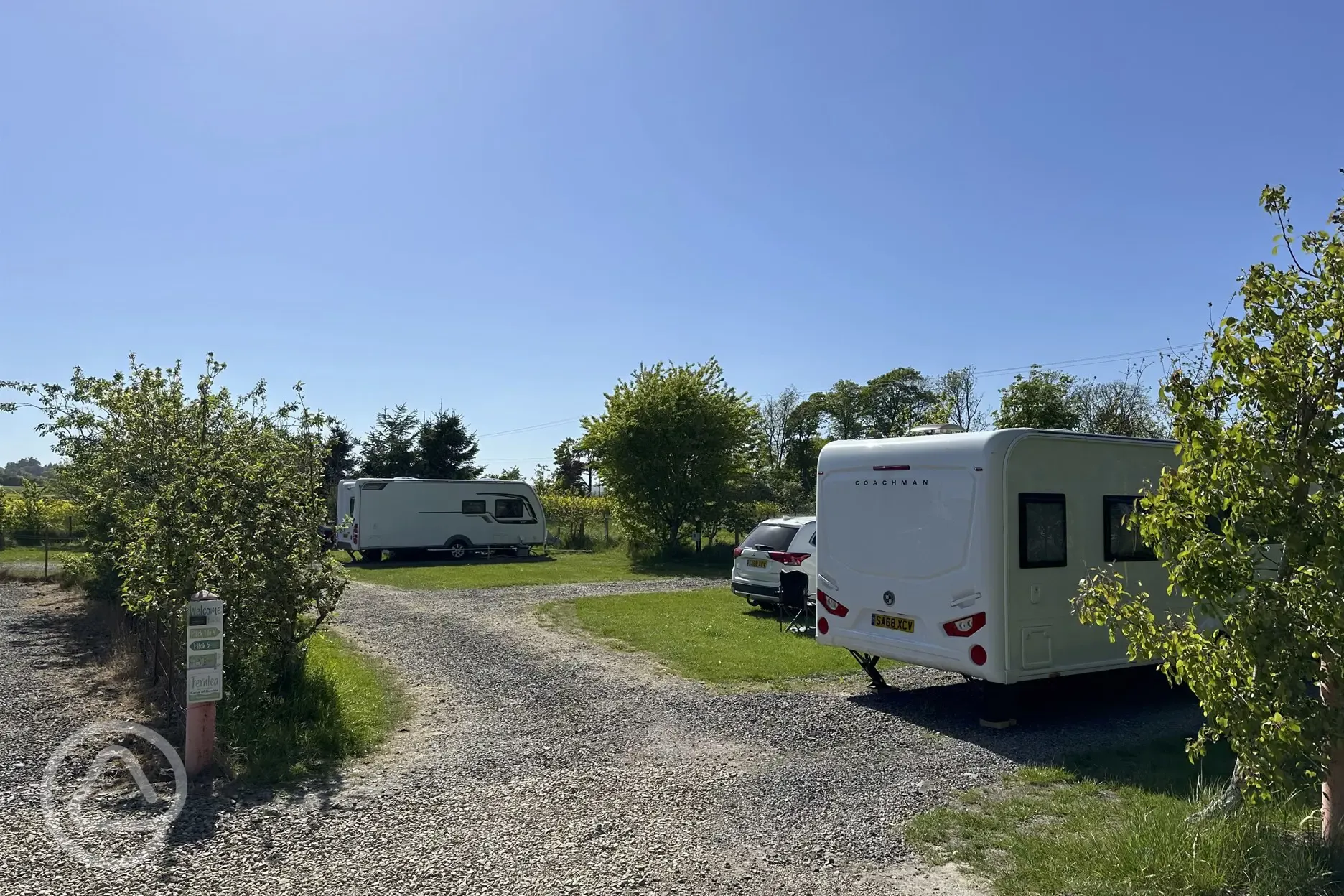 Electric hardstanding pitches