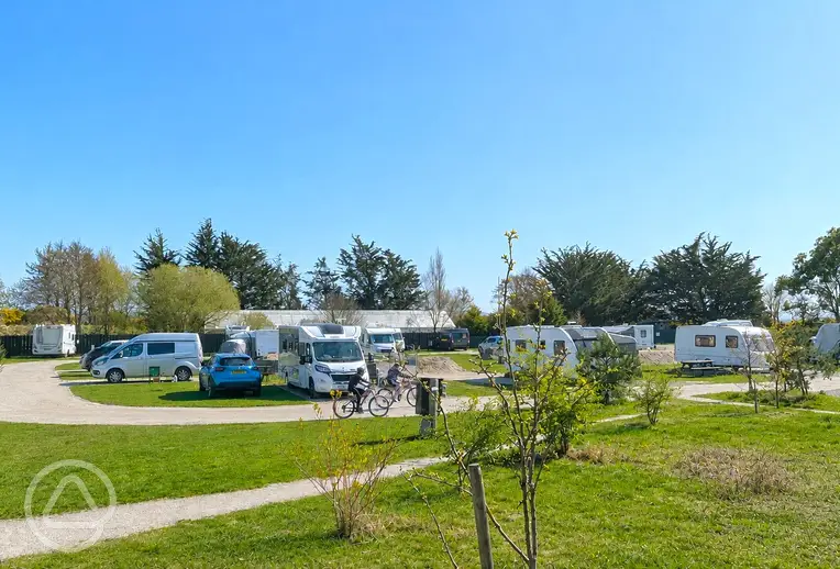 Findhorn Bay Holiday Park with electric hardstanding pitches