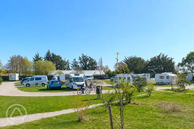 Findhorn Bay Holiday Park with electric hardstanding pitches