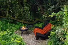 Campfire and stargazing benches 