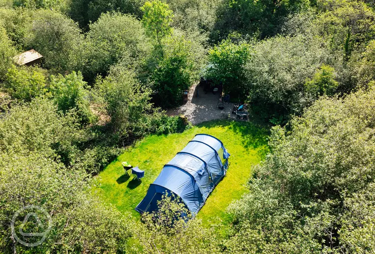 Premium Secluded Camping Pitches at Florence Springs 