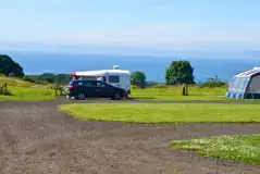 Fully serviced hardstanding pitches with sea views at Forth House Caravan Site Fully serviced hardstanding pitches with sea views at Forth House Caravan Site