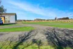 Electric grass and hardstanding pitches with 10 amp electric hook up