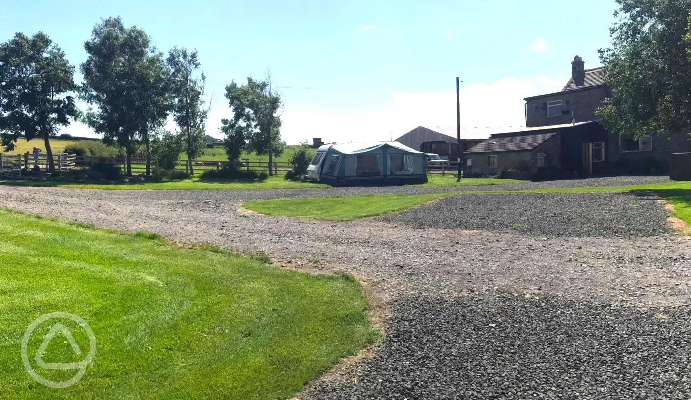 Electric hardstanding pitches