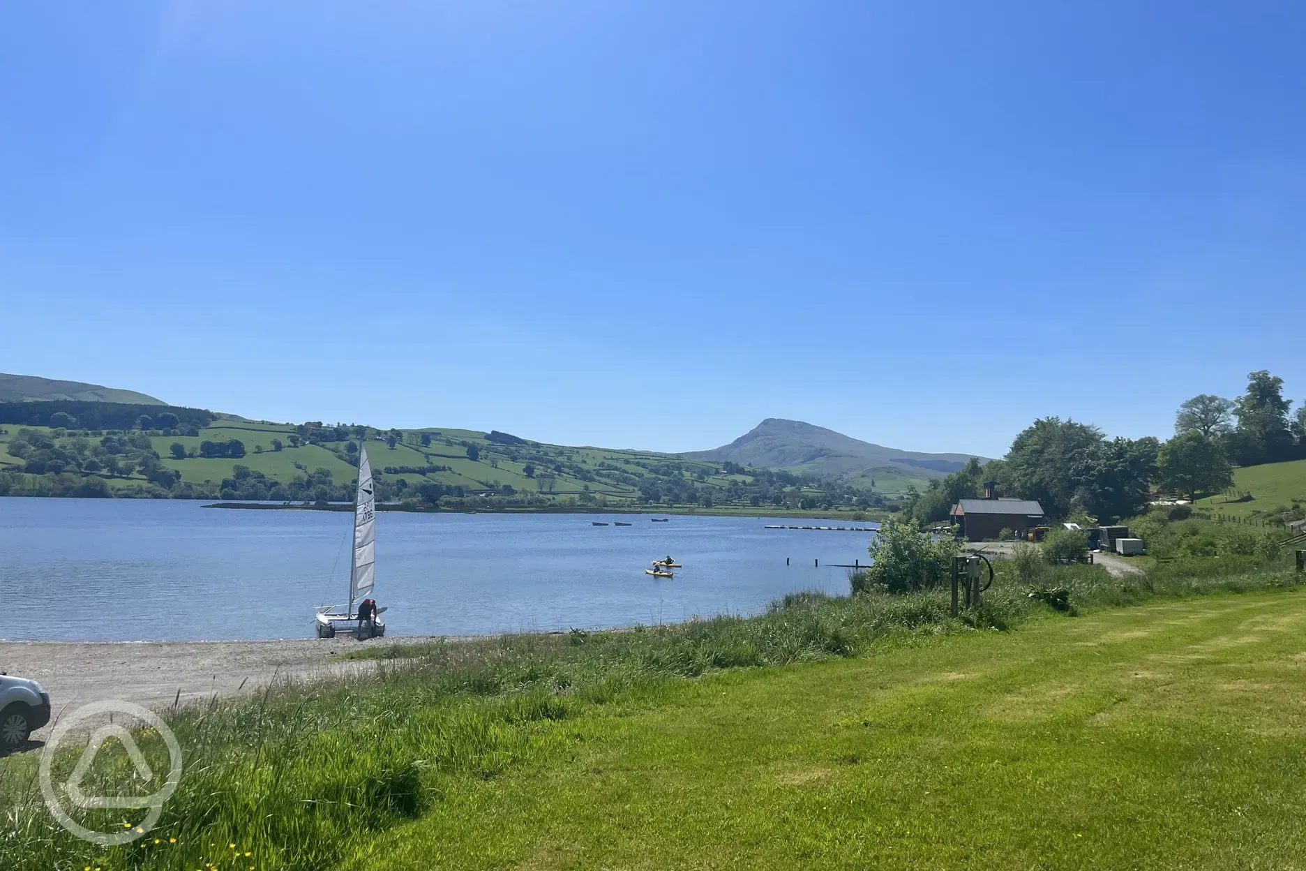 View of Lake Bala 