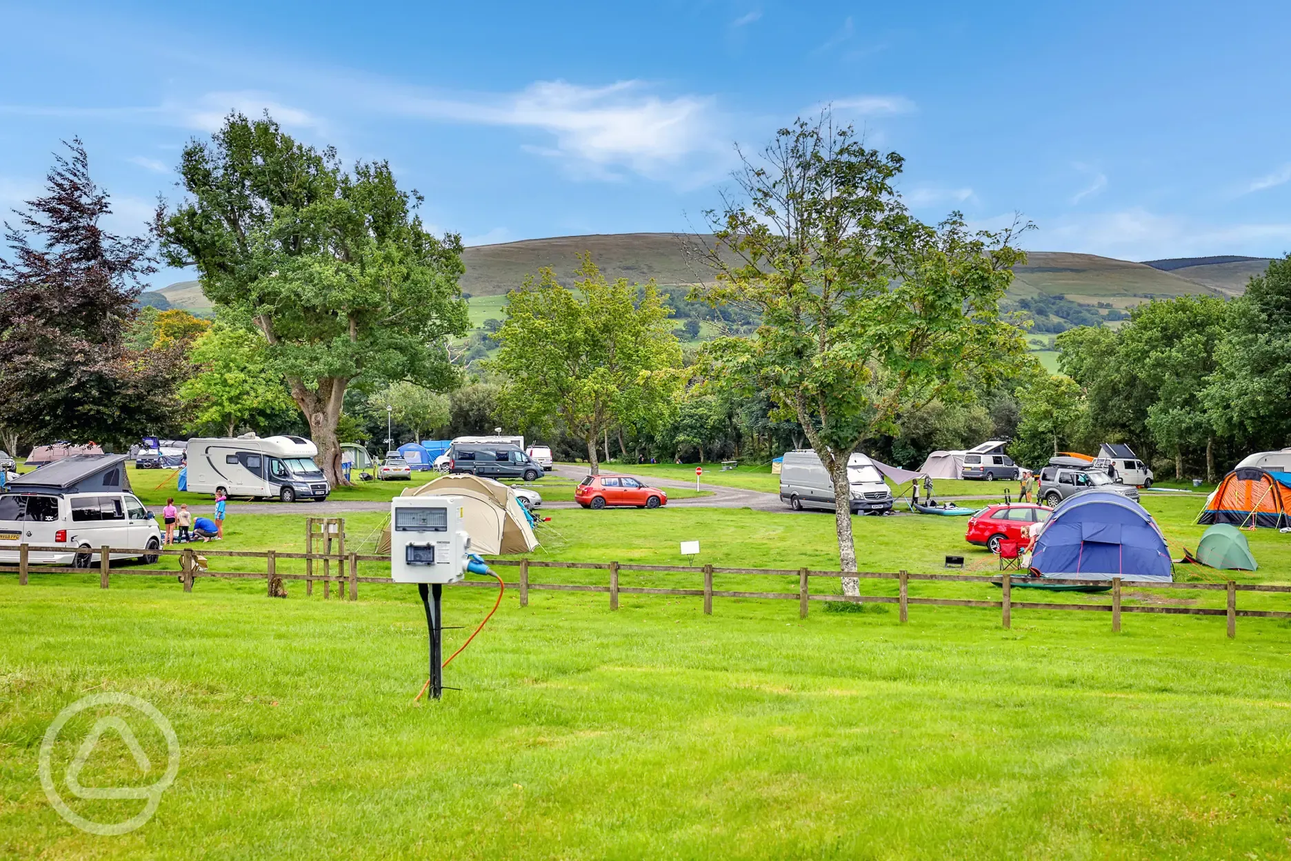 Electric grass pitches