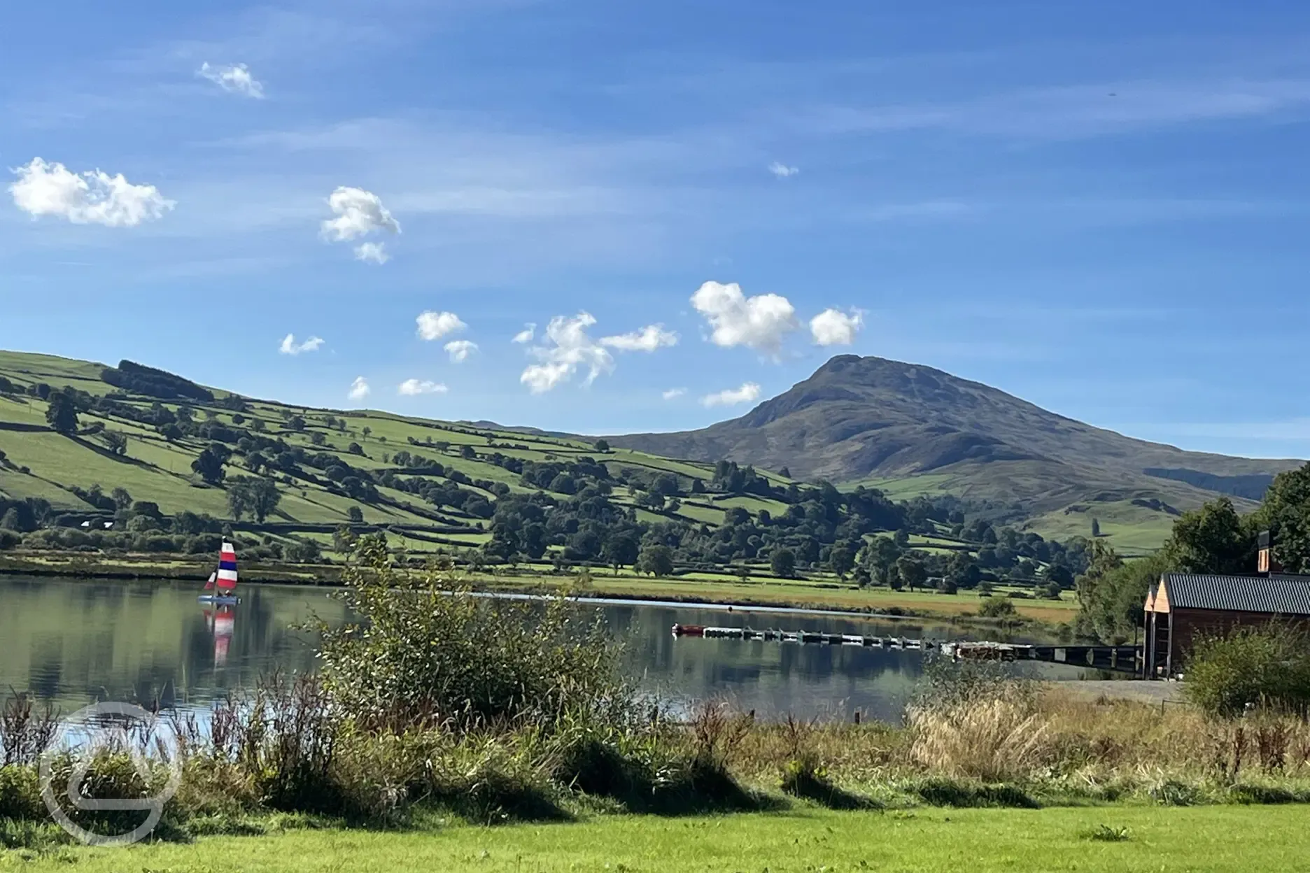 View of Lake Bala 