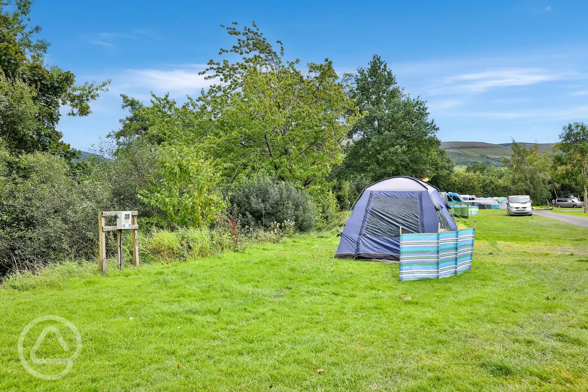 Electric grass pitches