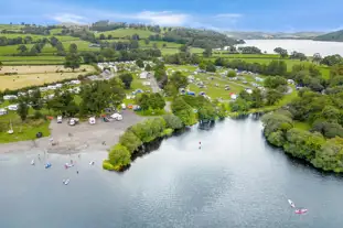 Glanllyn Lakeside Caravan and Camping Park, Bala, Gwynedd