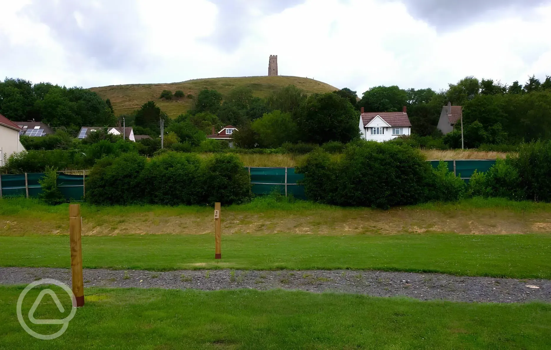 Non electric grass tent pitches