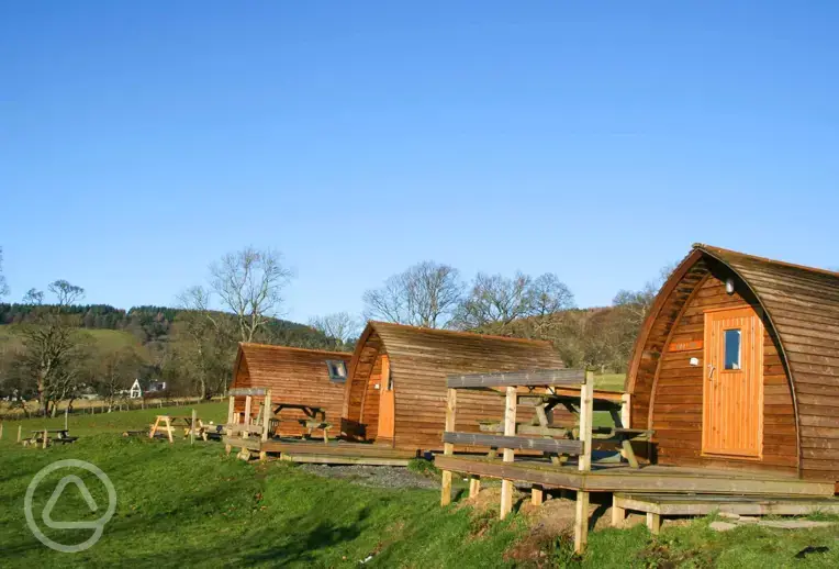 Camping pods