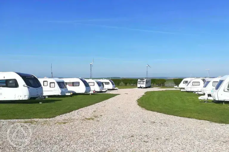 Camping pitches