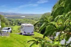 Fully serviced hardstanding touring pitches