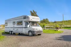 Electric hardstanding touring pitches with 16 amp hook ups