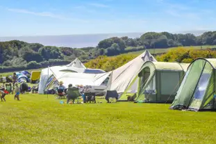 Heritage Coast Campsite, Monknash, Cowbridge, Vale of Glamorgan (12.5 miles)