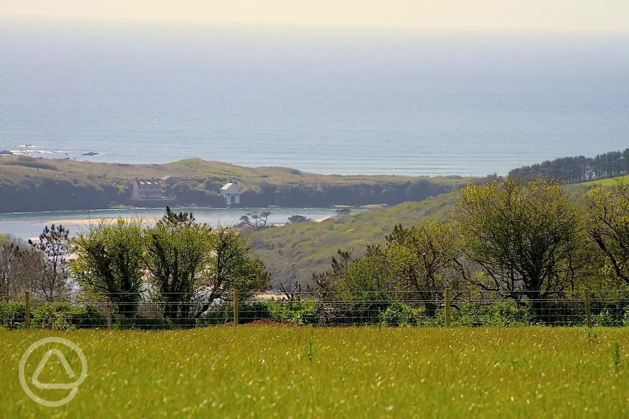 Williams field estuary view