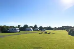 Fully serviced hardstanding pitches
