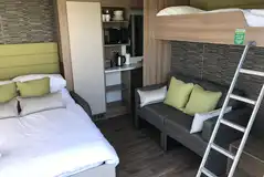 Ensuite family studio pod cabin interior 