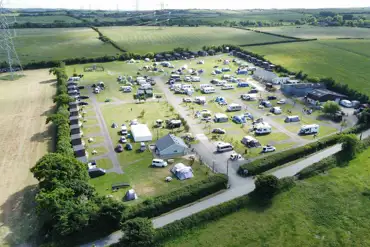 Aerial of the site