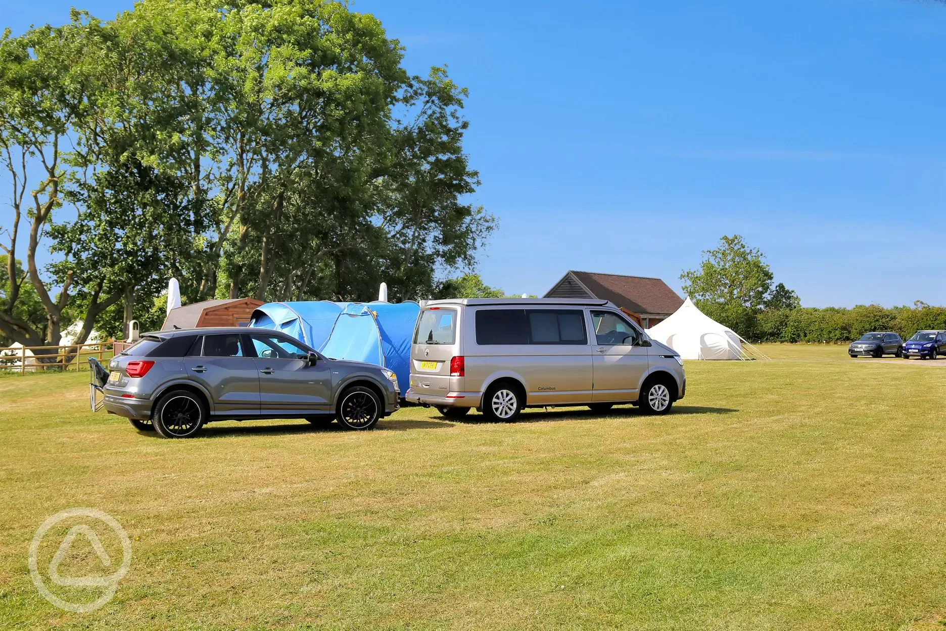 Grass pitches with optional electric