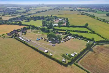Campsite aerial