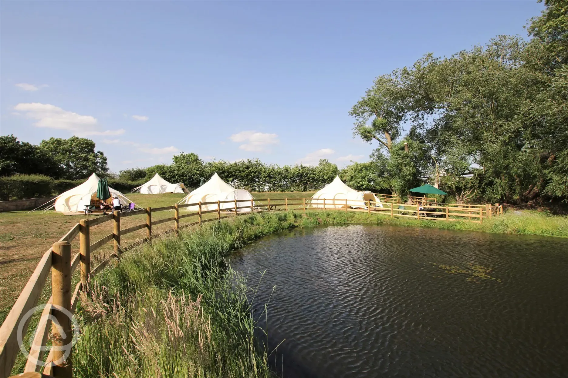 Lotus Belle Tents by the lake