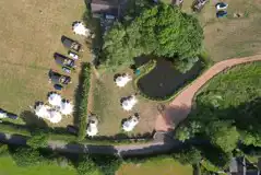 Lotus Belle Tents aerial