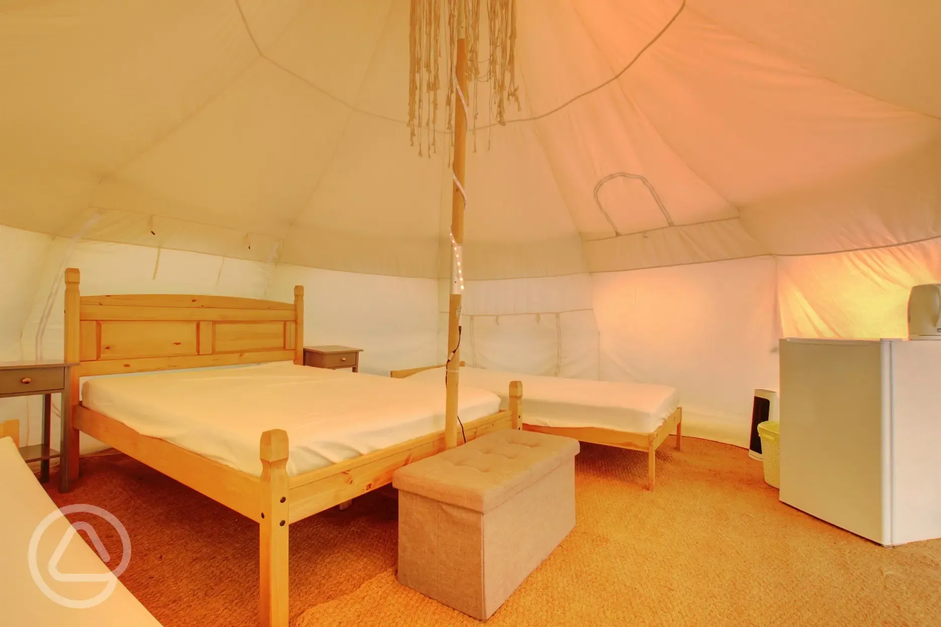 Lotus Belle Tent interior