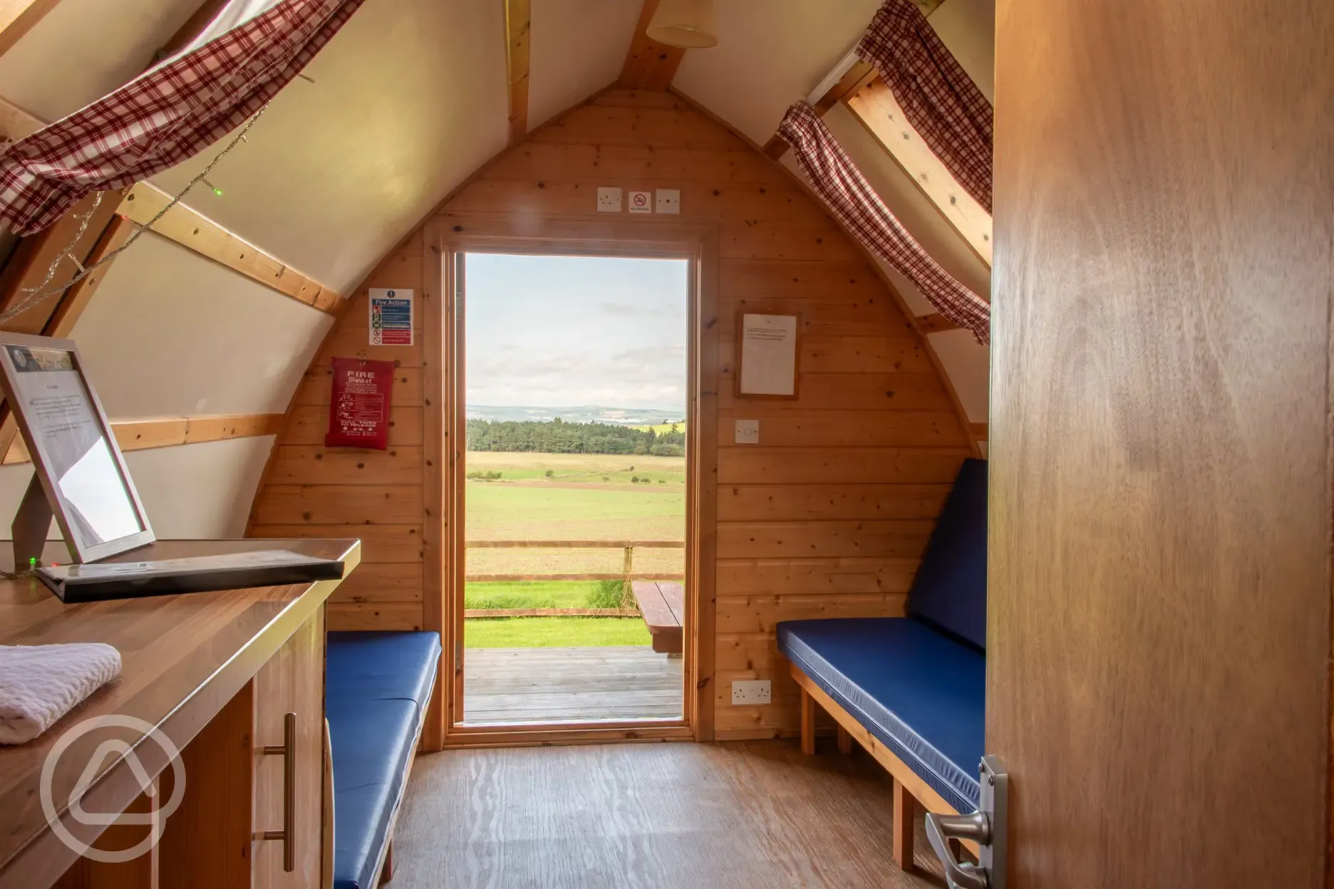 Wigwam pod interior