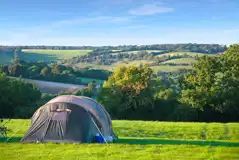 Grass pitches with views of the Chiltern Hills