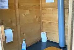 Compost toilet onsite