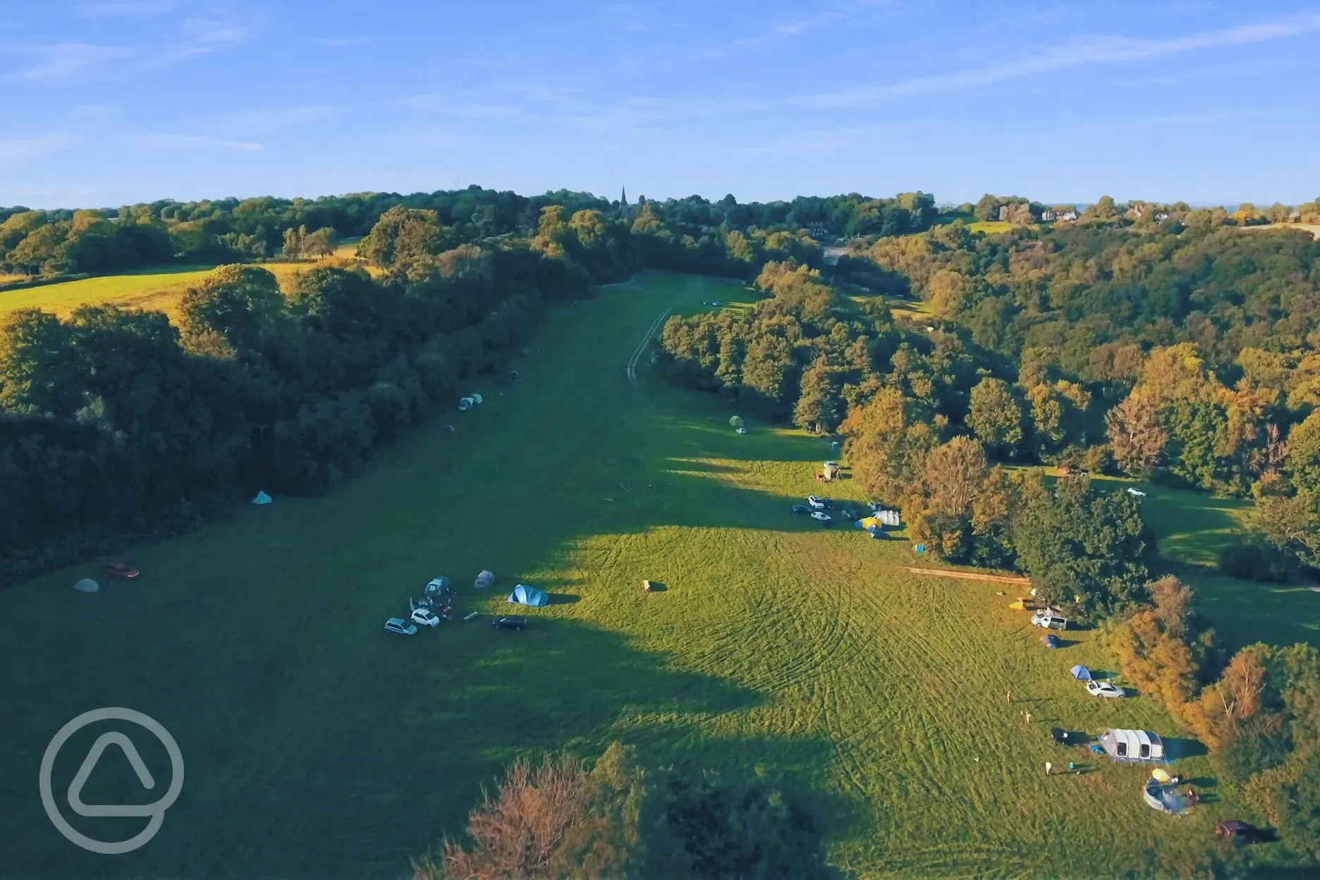 Aerial of the site