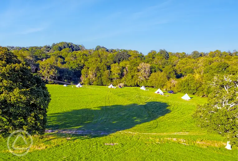 Non electric grass pitches (10m x 10m)