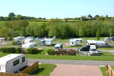 Hardstanding pitches with optional 16 amp electric (9m x 7m)