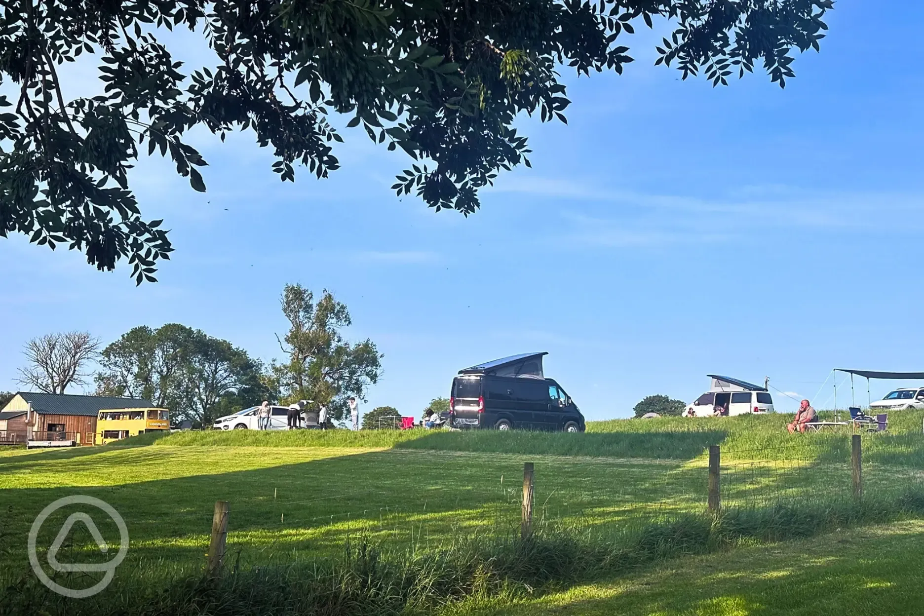 Electric grass pitches with 9 amp hook ups