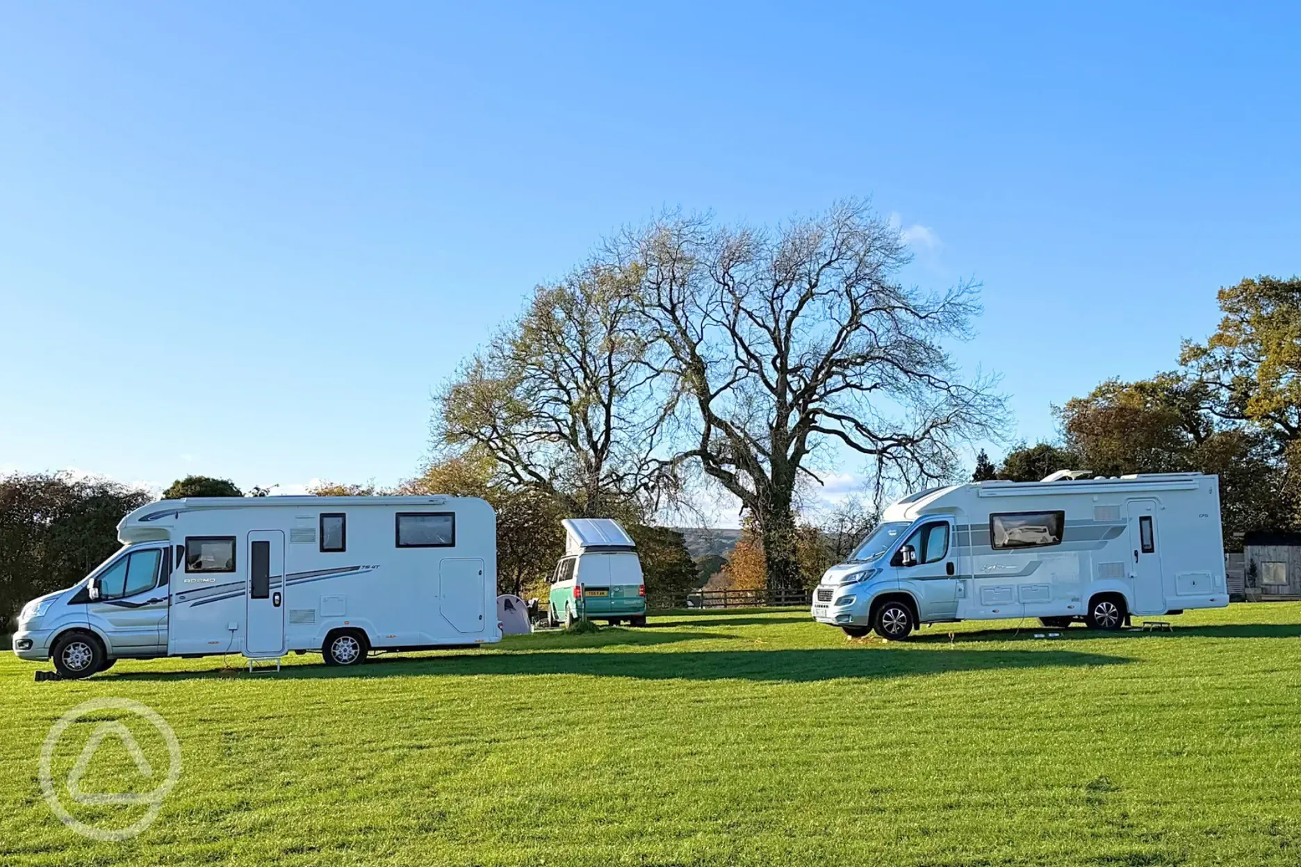Electric grass pitches with 9 amp hook ups