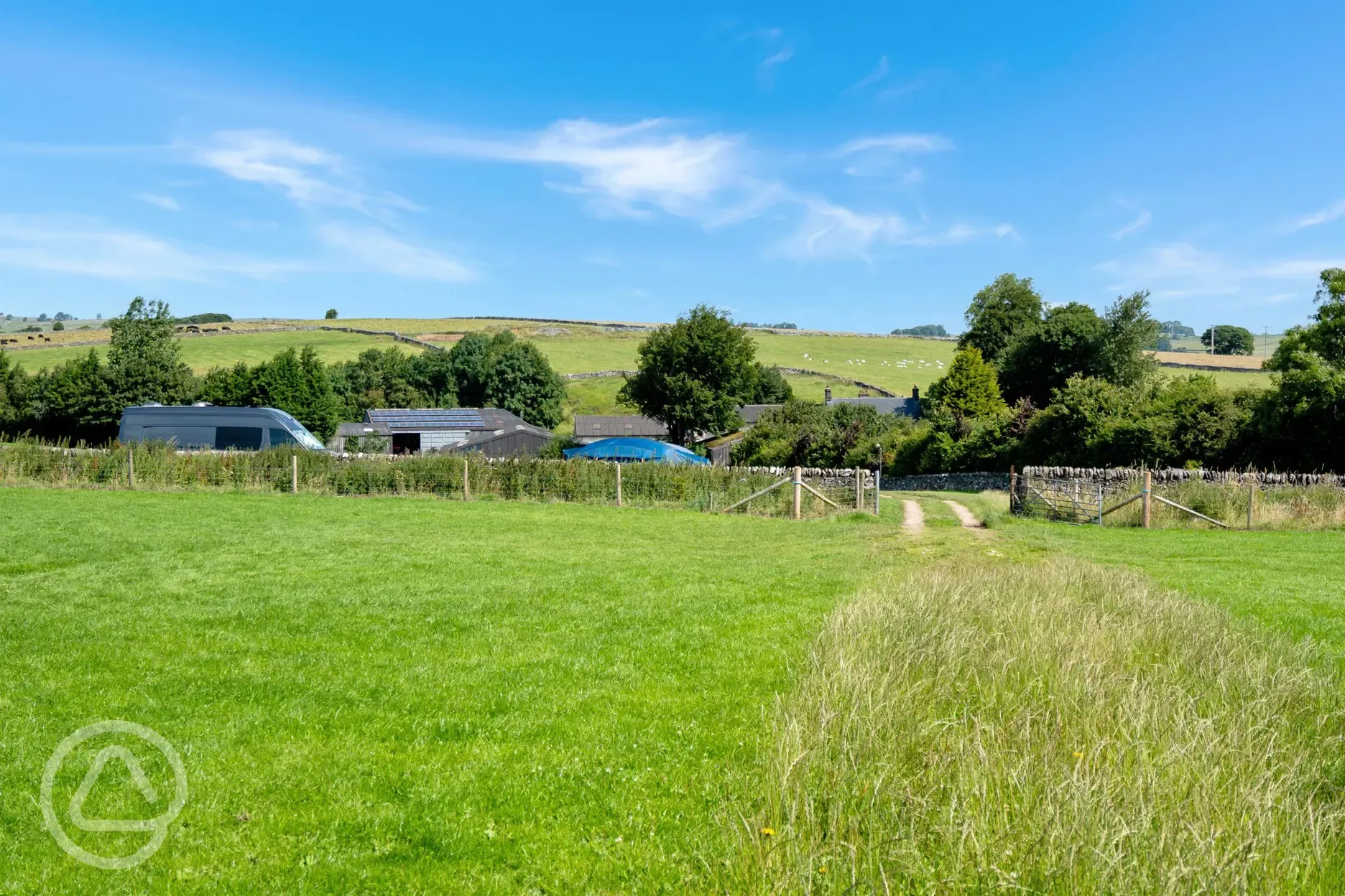 Non electric grass pitches (family friendly)