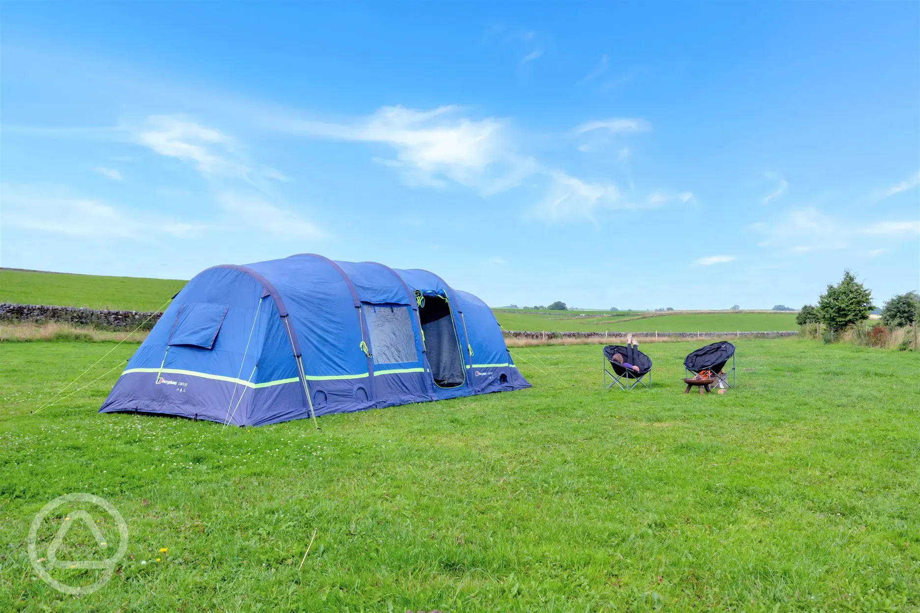 Non electric grass tent pitches (adult only)