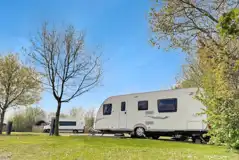Fully serviced touring pitches for caravans, motorhomes and campervans