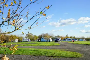 Fully serviced touring pitches