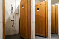 Individual shower cubicles