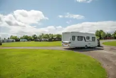 Fully serviced touring pitches