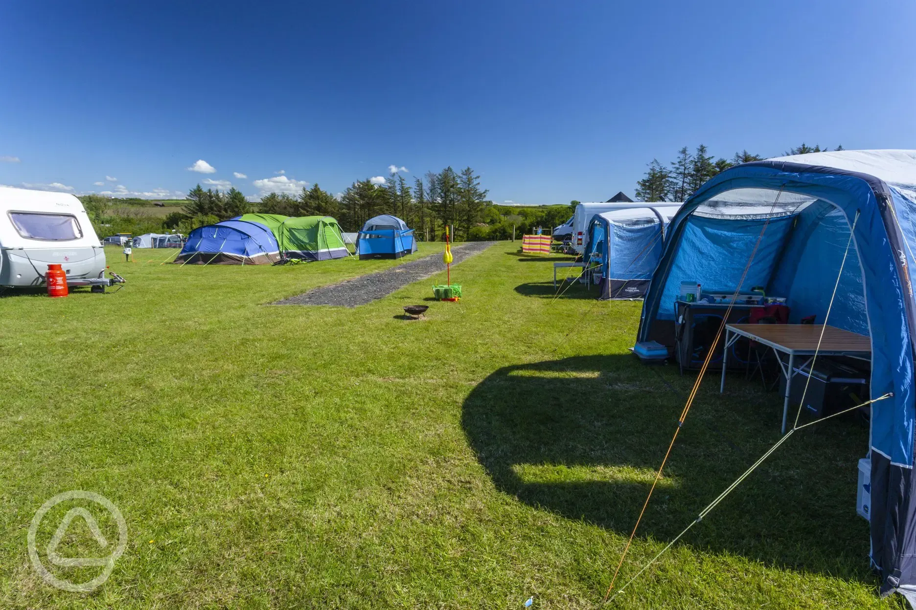 Electric grass pitches with 10amp electric 