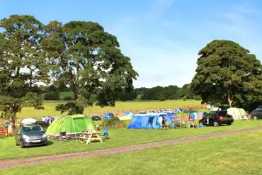 Range of grass pitches, some with 10 amp electric hook ups