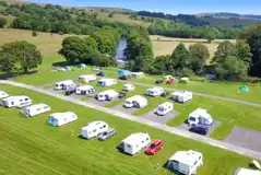 Aerial of Leekworth Caravan and Camping Park by the River Tees Aerial of Leekworth Caravan and Camping Park by the River Tees