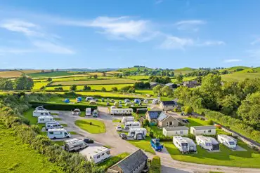 Campsite aerial